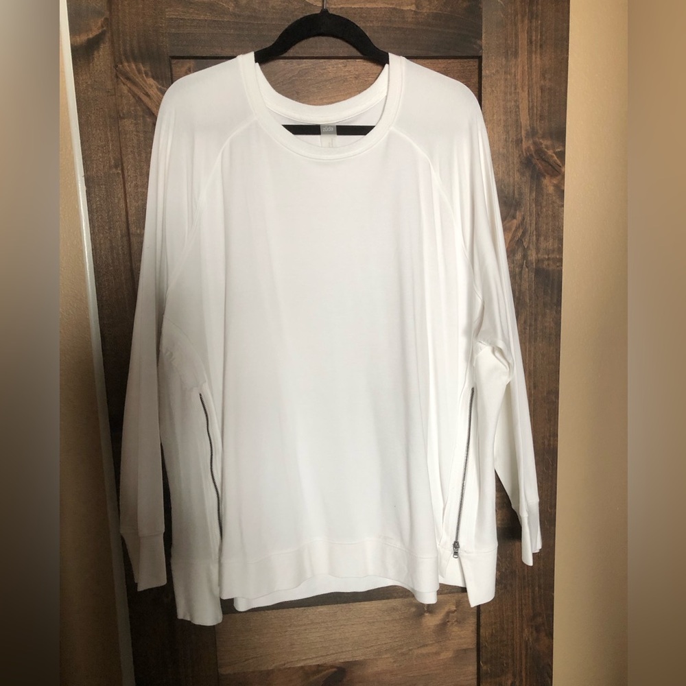 Soft lightweight French Terry tunic/sweatshirt by Zuda